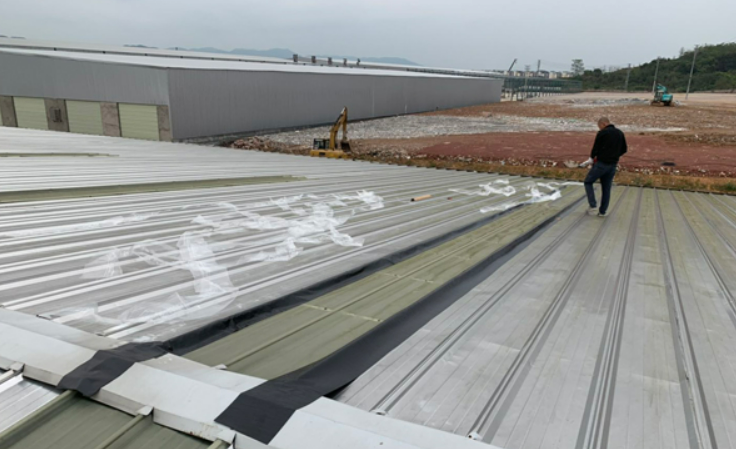 潘集厂房屋面防水维修案例